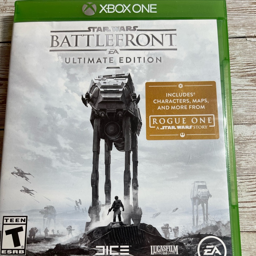 Star Wars Battlefront Xbox One - No Manual